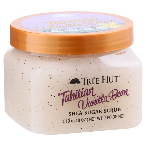 USED ONCE TAHITIAN VANILLA BEAN TREE HUT SCRUB - Picture 1 of 1